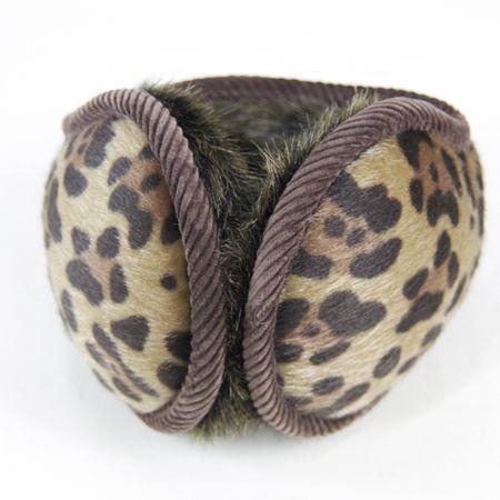 average アベレージ イヤーマフラー  2 Ear Muffler  耳あて バックアーム　イヤーウォーマー LEO レオパード |  | 01