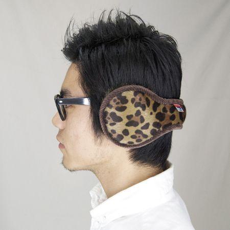 average アベレージ イヤーマフラー  2 Ear Muffler  耳あて バックアーム　イヤーウォーマー LEO レオパード |  | 04