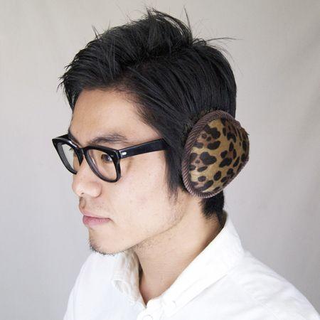 average アベレージ イヤーマフラー  2 Ear Muffler  耳あて バックアーム　イヤーウォーマー LEO レオパード |  | 05