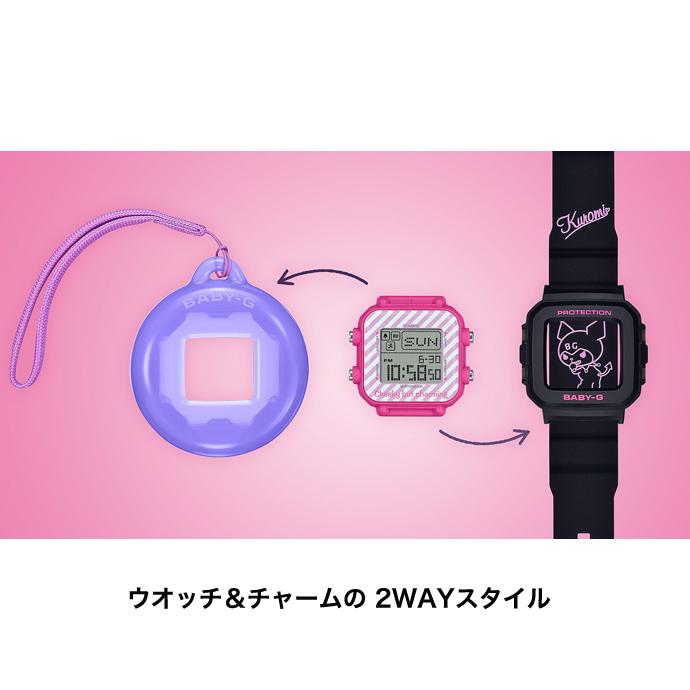 BABY-G BGD-10KKM-1JR BABY-G+PLUS クロミ コラボレーション BABY-G BGD-10KKM-1JR BABY-G+PLUS クロミ コラボレーション