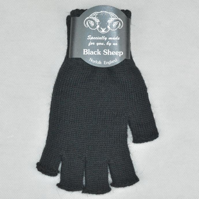 Black Sheep（ブラックシープ） フィンガーレス ニットグローブ ウール