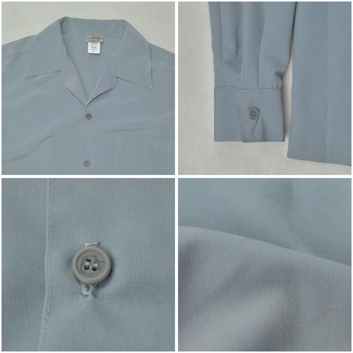 Cal Top（キャルトップ） オープンカラーシャツ 長袖シャツ ロング
