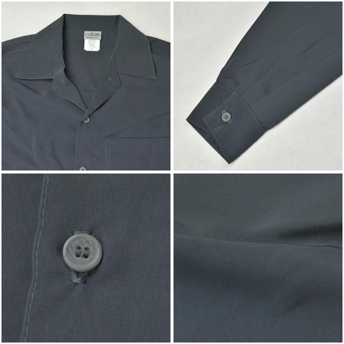 Cal Top（キャルトップ） オープンカラーシャツ 長袖シャツ ロング
