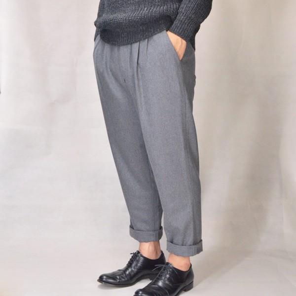Ceasters ケステル 2プリーツ ウールイージートラウザー 2 Pleats Wool Easy Trousers グレー ウールパンツ イージー パンツ Ceasters 2pleatswoolpant B E Shop 通販 Yahoo ショッピング