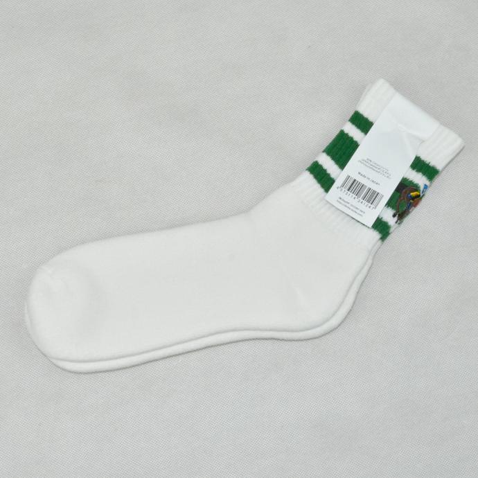 decka Quality socks BRU NA BOINNE デカ ブルーナボイン スケーターソックス Skater Socks Embroidey Horserace ショートレングス ホースレース 刺繍  メンズ｜b-e-shop｜05