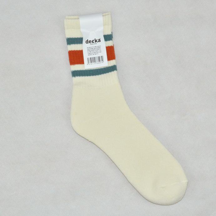 decka Quality socks  デカ スケーターソックス ショートレングス 80’s Skater Socks パイルソックス メンズ de-40｜b-e-shop｜14