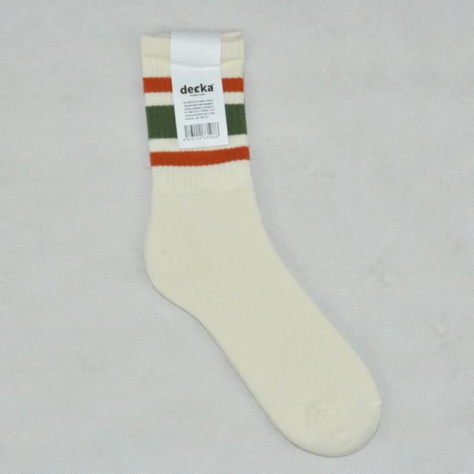 decka Quality socks  デカ スケーターソックス ショートレングス 80’s Skater Socks パイルソックス メンズ de-40｜b-e-shop｜06