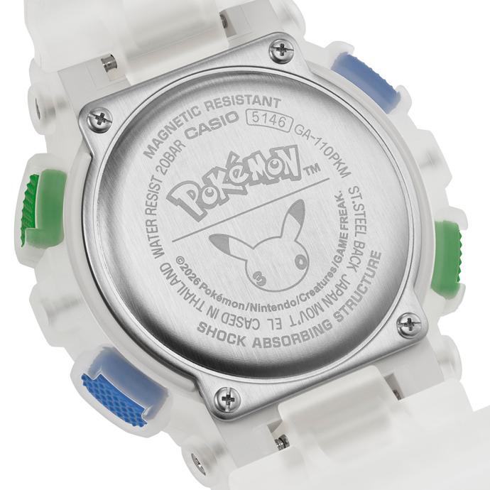 G-SHOCK GA-110PKM-7AJR Pokemonコラボレーションモデル 30周年記念