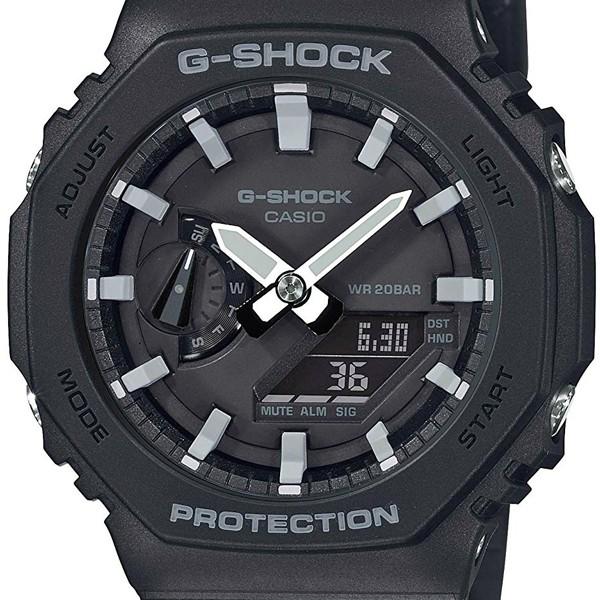 G-SHOCK GA-2100-1AJF ブラック ホワイトインデックス カシオ   Gショック カーボンコア｜b-e-shop｜03