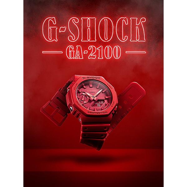 カシオ ジーショック CASIO G-SHOCK GA-2100-4AJF レッド RED カシオ Gショック カーボンコア｜b-e-shop｜04
