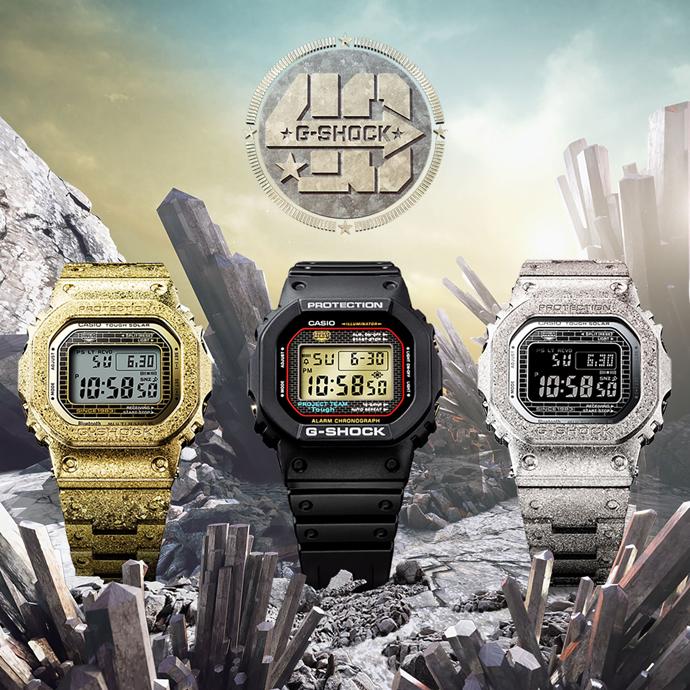 G-SHOCK GMW-B5000PS-1JR 再結晶化&深層硬化処理 シルバーフルメタル 