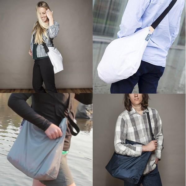 JULY NINE[ジュライ ナイン] SEQUEL Regular M Bag ショルダーバッグ SUSHI SACK トートバッグ エコバッグ GREY グレー｜b-e-shop｜06