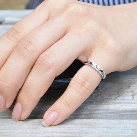 ステンレス リング ミルグレインリング ペアリングに サージカルステンレスリング 指輪 316L |  | 08