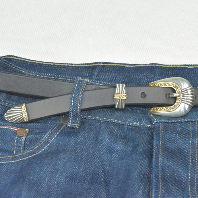 MOONSHINE LEATHER CO ムーンシャインレザー デルリオバックル レザー