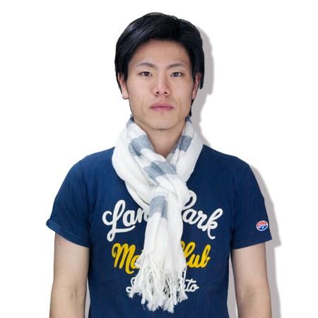 Pisu ピス ストライプ/ソリッド リネンストール リネンストールLINEN