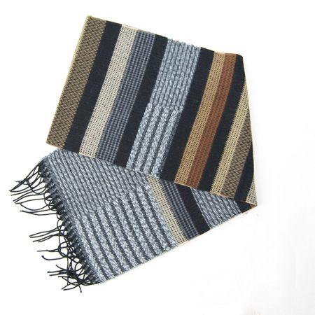 Quiock キオック フランス製 マルチボーダー マフラー ストール MULTI