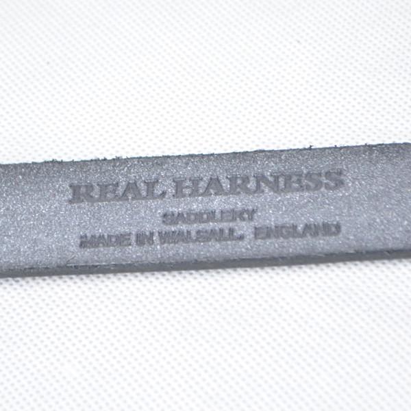 リアルハーネス スティラップ サドル レザー ベルト幅2.8cm REAL HARNESS STIRRUP LEATHER BELT ブラック イギリス製｜b-e-shop｜09