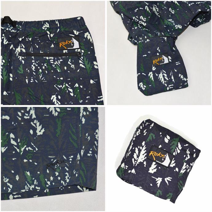 アイリーフィッシングクラブ×Rokx パッカブルナイロンパンツ　ハーフ　ショート アイリーフィッシングクラブ×Rokx パッカブルナイロンパンツ