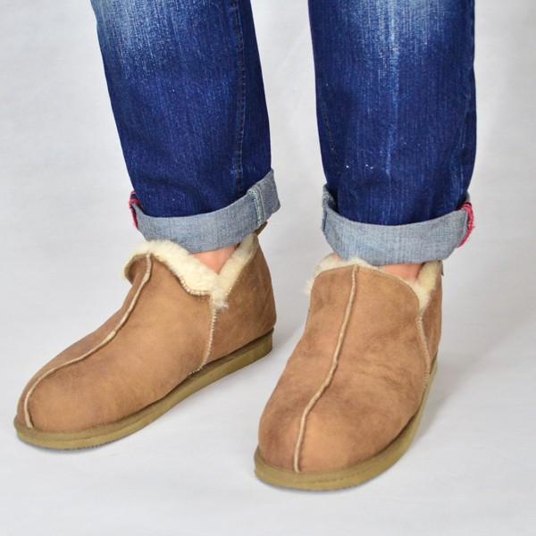 Shepherd シェパード シープスキンムートンシューズ Anton ムートンブーツ Sheep Skin Shoes Cognac キャメル メンズ Shepherd Anton Cognac B E Shop 通販 Yahoo ショッピング