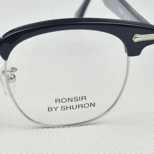 SHURON シュロン ロンサー ZYL RONSIR ZYL デモレンズ EBONY BLACK ブラック/シルバー サーモント｜b-e-shop｜03