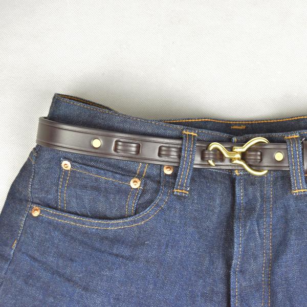 TORY LEATHER トリーレザー ベルト フックバックルベルト 1 TORY LEATHER トリーレザー ベルト フックバックルベルト 1