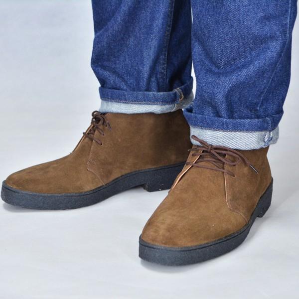 Tricker's トリッカーズ MUD GUARD CHUKKA BOOTS [SUEDE Tricker's トリッカーズ MUD GUARD CHUKKA BOOTS [SUEDE