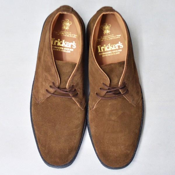 Tricker's トリッカーズ MUD GUARD CHUKKA BOOTS [SUEDE