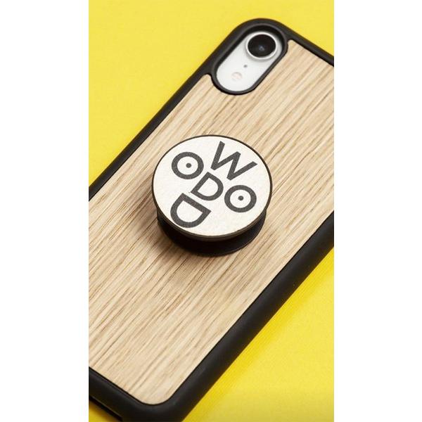 WOOD'D（ウッド） スマートフォングリップ スマホグリップ Real Wood