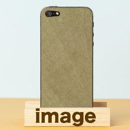 Wood'd ウッド アイフォーン カバースキンシール iPhone skins 5&5S グリーン iPhone5/5s対応 GREEN WOOD REALWOOD｜b-e-shop｜06