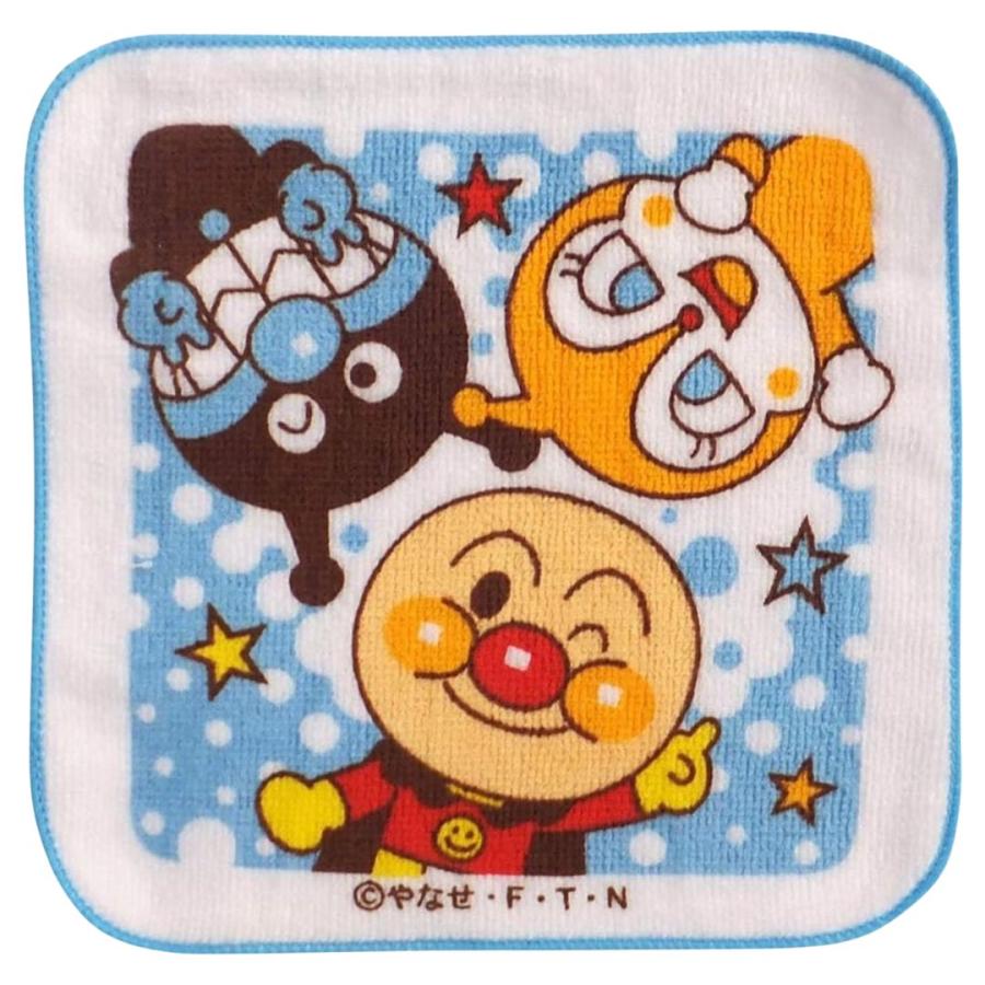アンパンマン ミニタオル3Pセット バイキンマン 保育園 幼稚園 ハンド