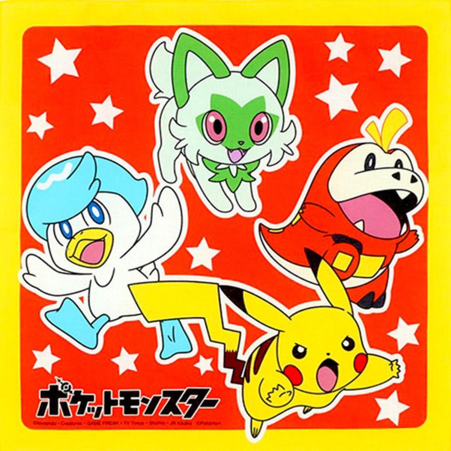 ポケットモンスター ナフキン 大判ハンカチ 3枚セット ポケモン ランチ