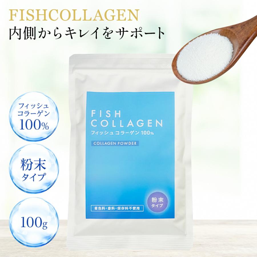 賞味期限2026年3月31日】特別価格 フィッシュコラーゲン 100g ペプチド