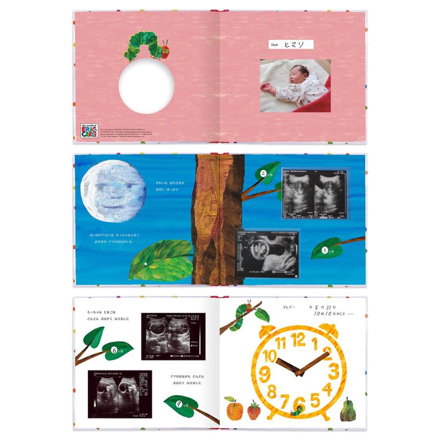 Opica オピカ たんじょうものがたりwithはらぺこあおむし Ha01 手作り 仕掛け絵本 ベビーアルバム 出産祝い ギフト Ha01 雑貨イズム 通販 Yahoo ショッピング