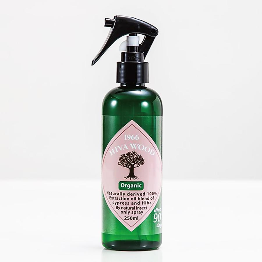 特別価格 ヒバウッド オーガ 250ml 宮崎化学 天然由来忌避スプレー オーガニック 忌避剤 カメムシ ムカデ ヒノキチオール 害虫 虫除けスプレー 防虫 デング熱