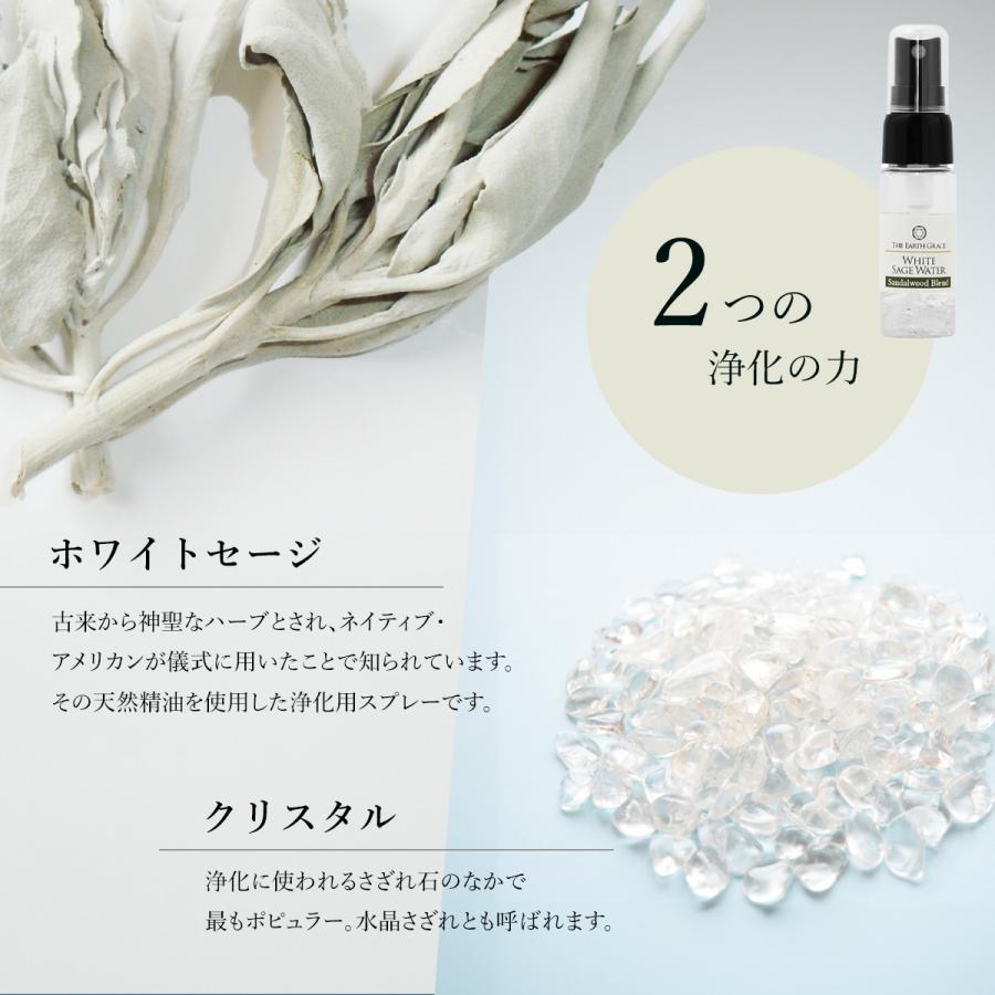 ホワイトセージ 浄化用 スプレー パロサント ブレンド 20ml