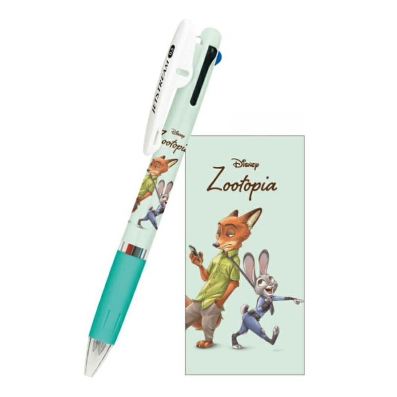 ジェットストリーム 3色ボールペン ディズニー ズートピア