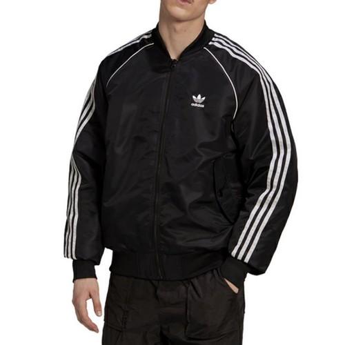 アディダスadidas キルティング SST ボンバージャケットBLACKサイズM 