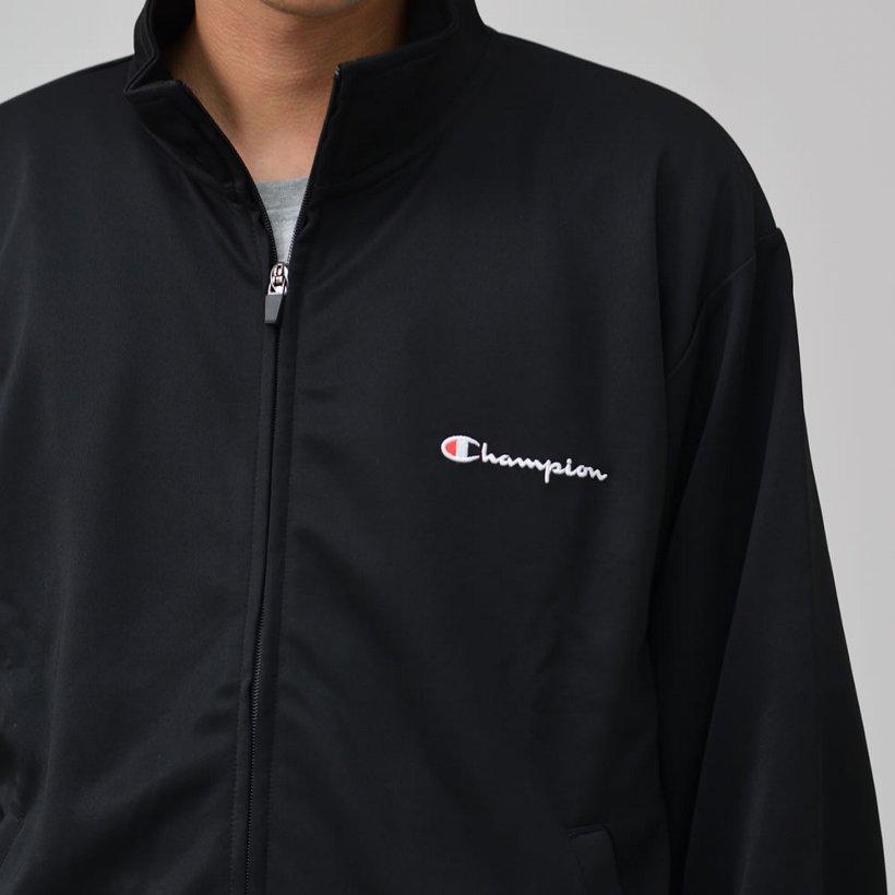 美品 CHAMPION ベロア セットアップ 上下 ブラック C3-Y008 チャンピオン ジャージ 上下 セットアップ レディース ジャージ