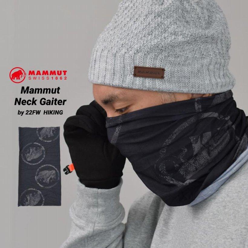 MAMMUT マムート ネックウォーマー ネックゲイター 薄手 メンズ
