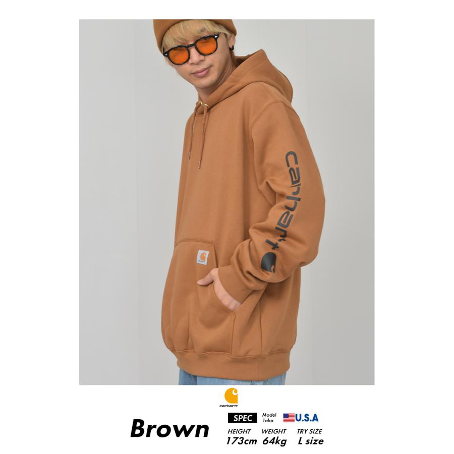 【即完モデル‼︎】Carhartt◇茶 プルオーバー パーカー C686 即完モデル‼︎】Carhartt◇茶 プルオーバー パーカー C686