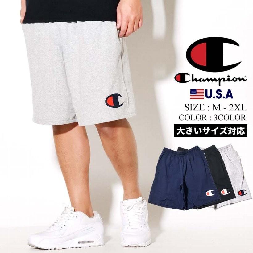 チャンピオン スウェット ハーフパンツ メンズ スエット Cpdt043 Shoowtime 通販 Yahoo ショッピング