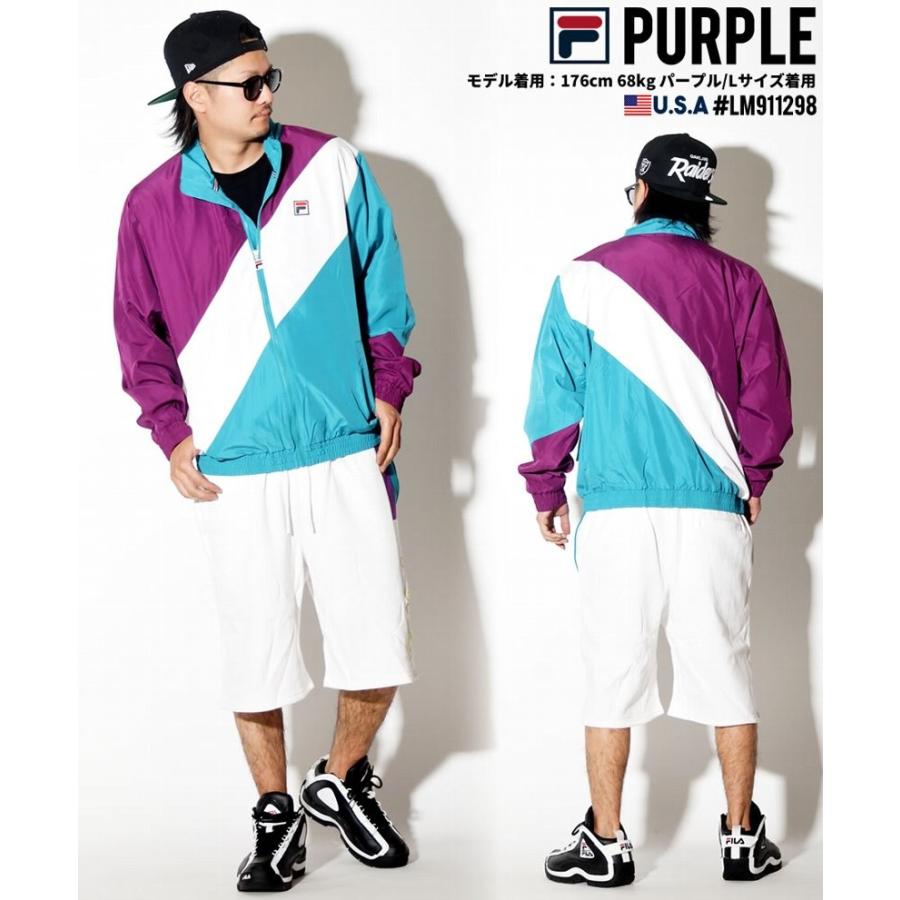 Fila ウインドブレーカー ジャケット メンズ コーデ カジュアル Lm Fljt029 ペアルック専門店 Like 通販 Yahoo ショッピング