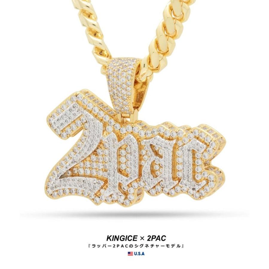 新品本物 ロゴネックレス アクセサリー ブランド Nkx メンズ 男性 2pac X King Ice キングアイス 限定製作 Www Artech Mi It
