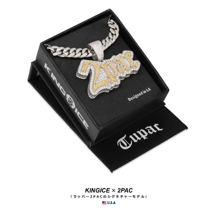 ロゴネックレス アクセサリー ブランド Nkx メンズ 男性 2pac X King Ice キングアイス Kiat108 ペアルック専門店 Like 通販 Yahoo ショッピング