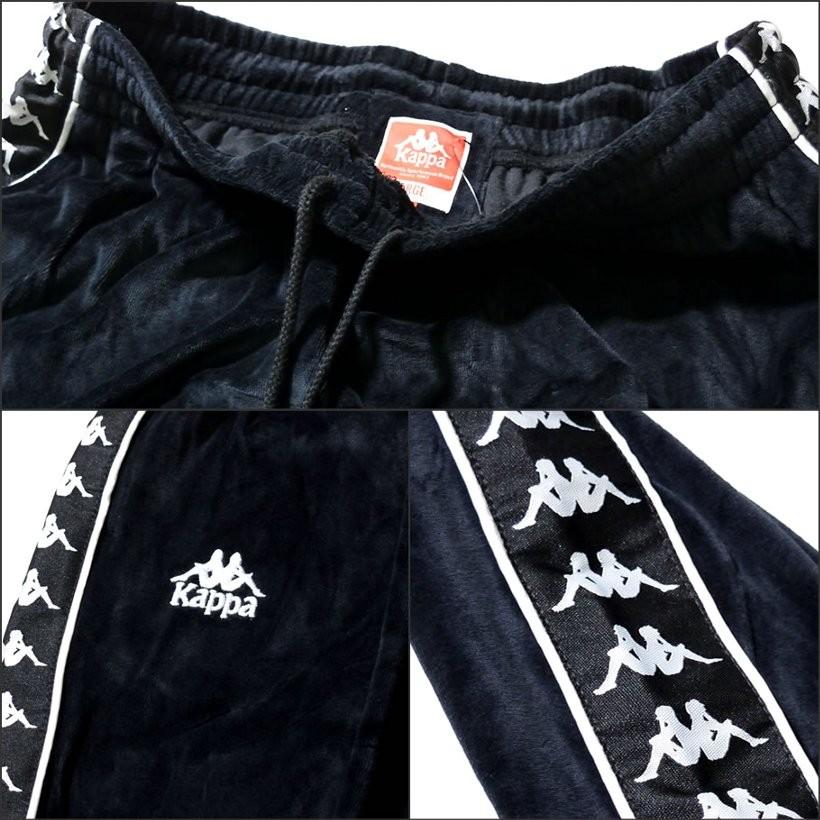 Kappa カッパ ベロアパンツ メンズ サイドライン 3031qa0 Kpdt009 ペアルック専門店 Like 通販 Yahoo ショッピング