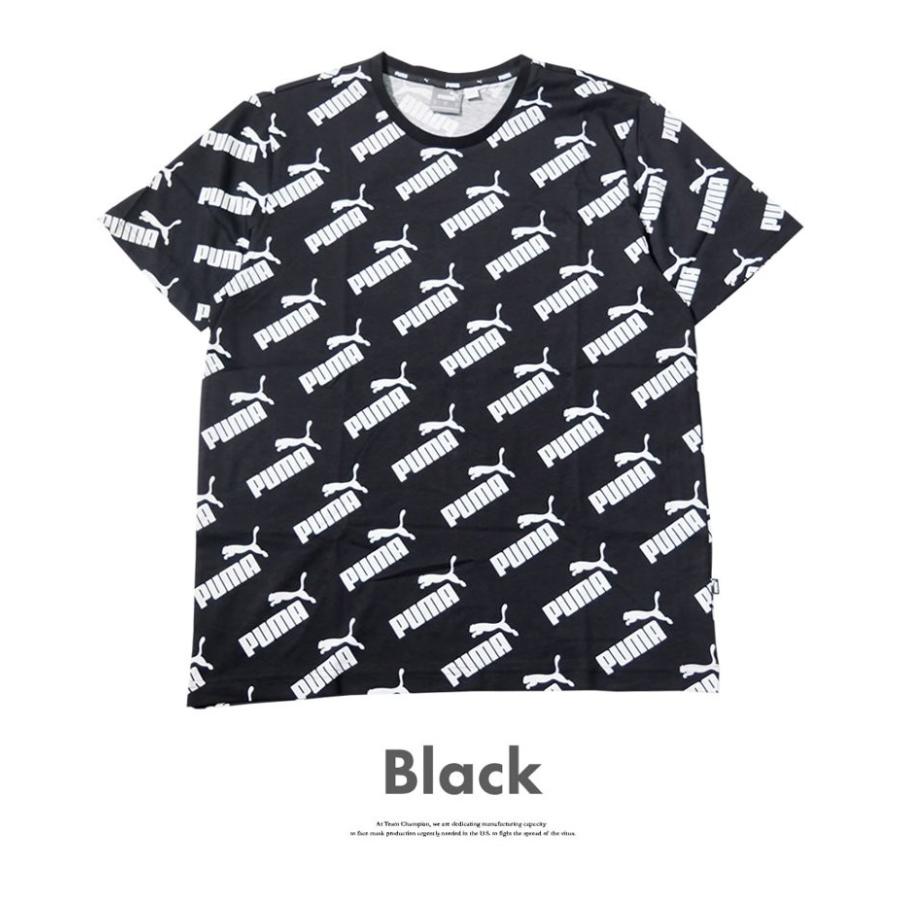 Puma プーマ カップルお揃い Tシャツ ペアルック メンズ レディース 半袖 ブランド ロゴ総柄 春 夏 おしゃれ Pmtt009 ペアルック専門店 Like 通販 Yahoo ショッピング