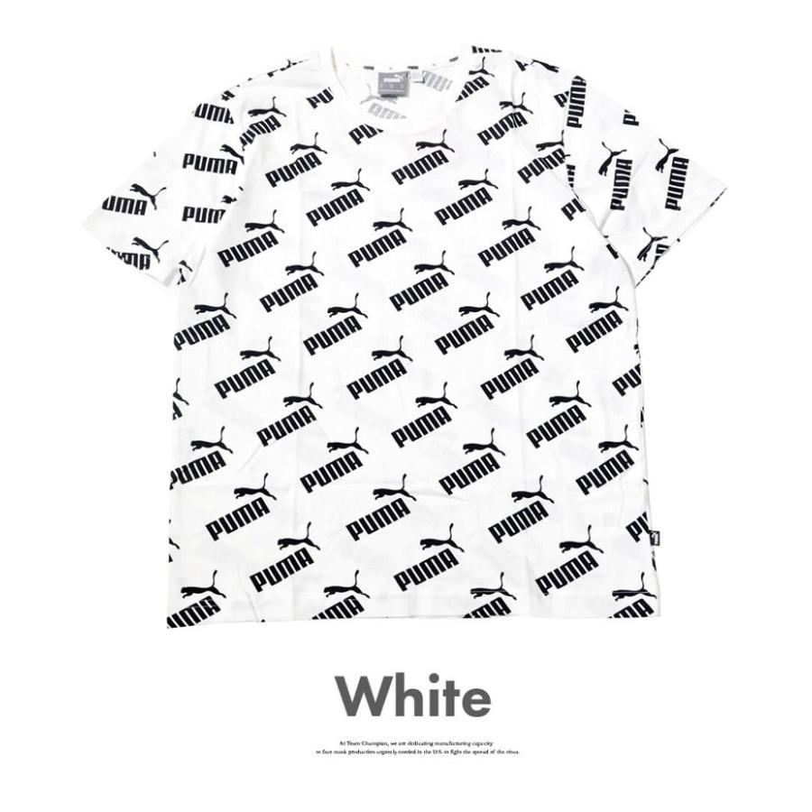 Puma プーマ カップルお揃い Tシャツ ペアルック メンズ レディース 半袖 ブランド ロゴ総柄 春 夏 おしゃれ Pmtt009 ペアルック専門店 Like 通販 Yahoo ショッピング