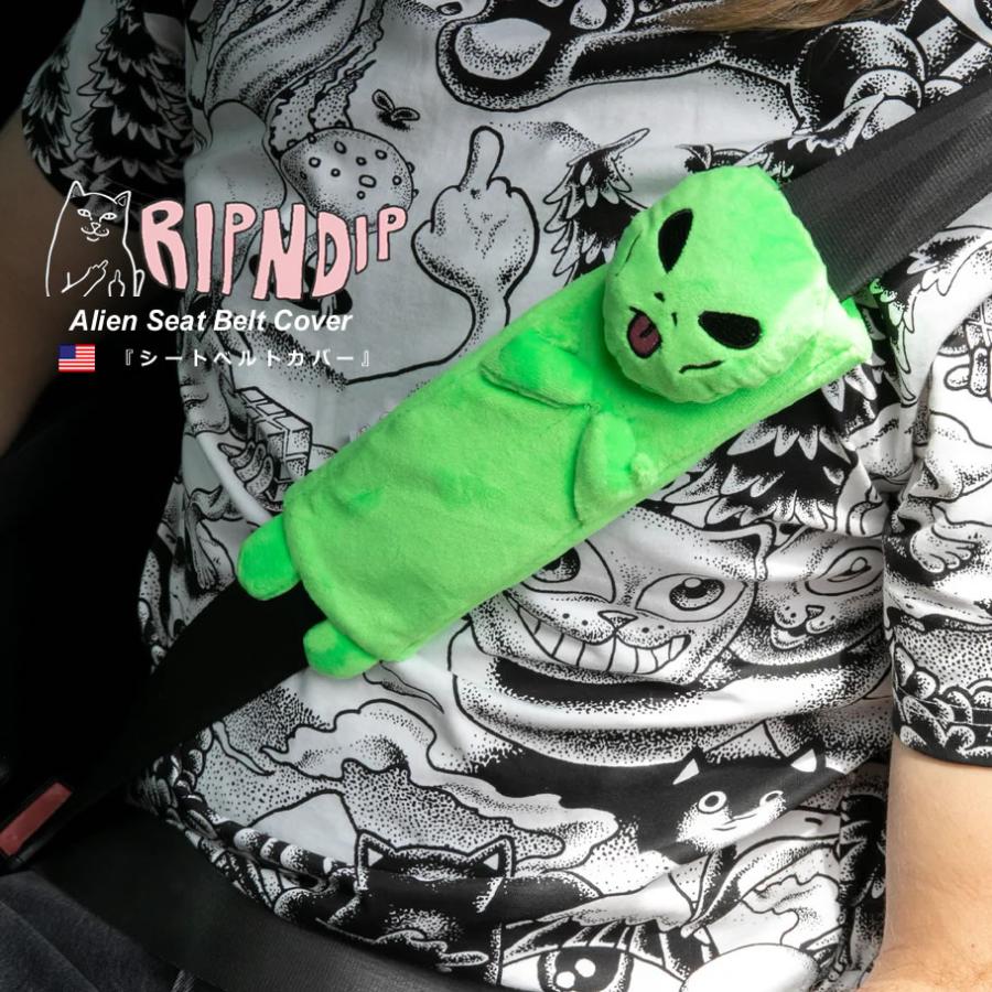 RIPNDIP リップンディップ シートベルトカバー カーアクセサリー 車 