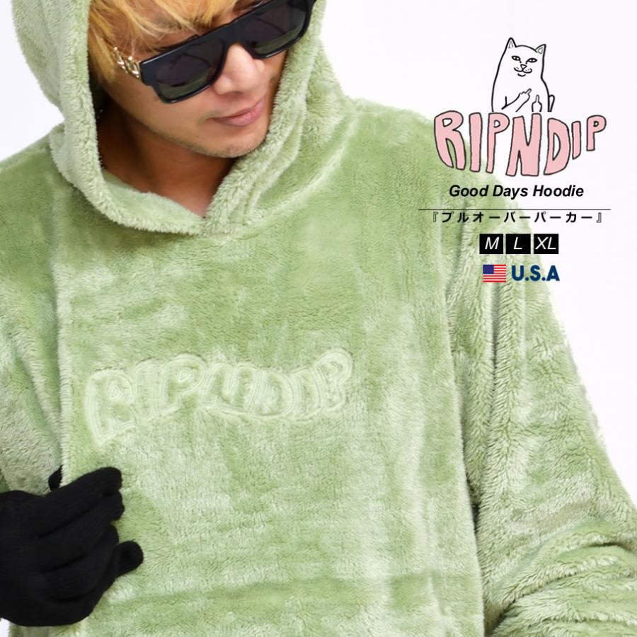 RIPNDIP ジャケット XL ripndip ボアフリースジャケット XLサイズボアリップンディップ