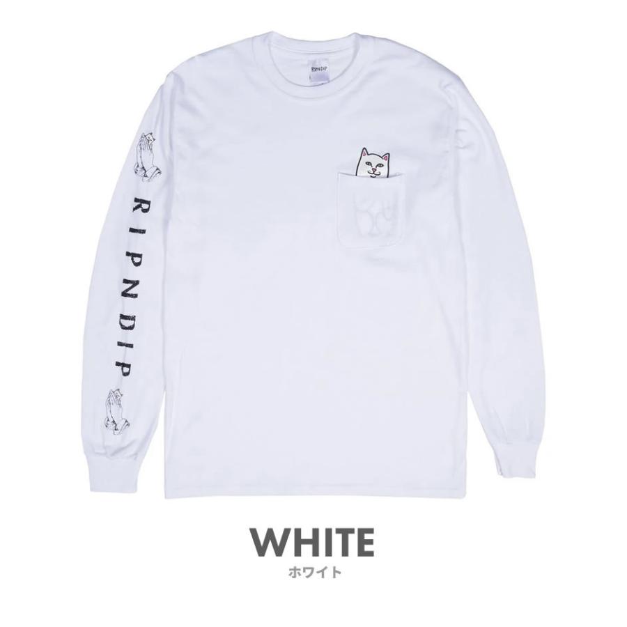 RIPNDIP（リップンディップ） Tシャツ メンズ レディース 長袖 ロンT 